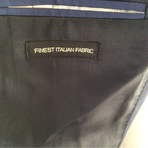 Massimo Dutti finest Italian fabric made in turkey navy blue sports jacket - Picture 7 of 17